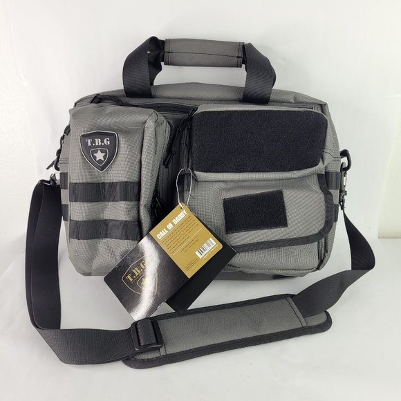 Tactical Baby Gear TBG Deuce 2.0 Diaper Gray Daddy Bag & Changing Mat Dump Pouch - Picture 1 of 15